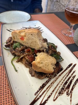 Focaccia appetizer  at Nishta in Dubrovnik