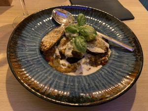 Moussaka   at Nishta in Dubrovnik