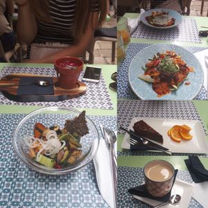 Heerlijk gegeten zaten uiteindelijk zo vol dat we dessert hebben gedeeld at Nishta in Dubrovnik