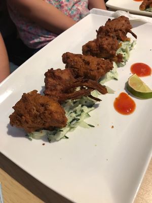 Tandori pakora  at Nishta in Dubrovnik