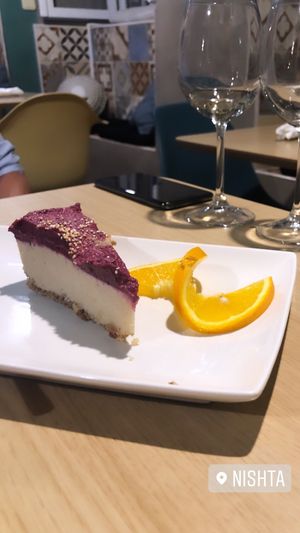 Cake at Nishta in Dubrovnik