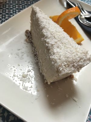 Coconut dessert🤩 at Nishta in Dubrovnik