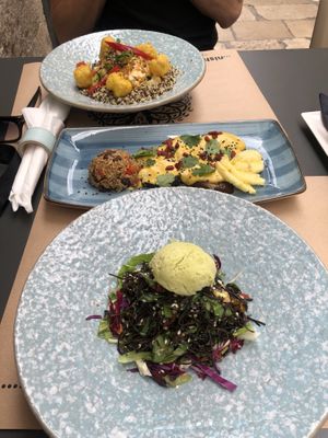 Friday’s menu  at Nishta in Dubrovnik