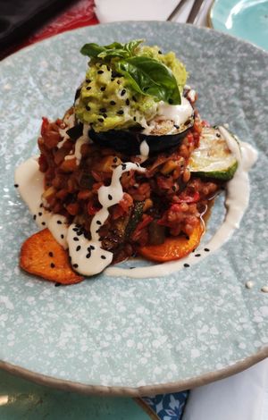 Moussaka at Nishta in Dubrovnik