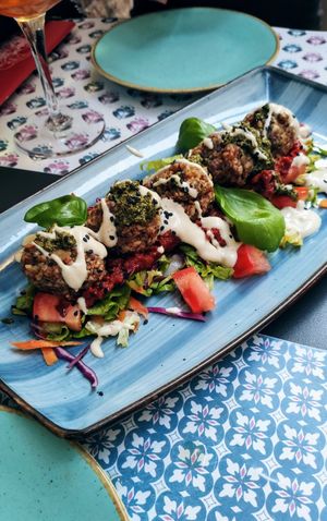 Almond gnocchi at Nishta in Dubrovnik