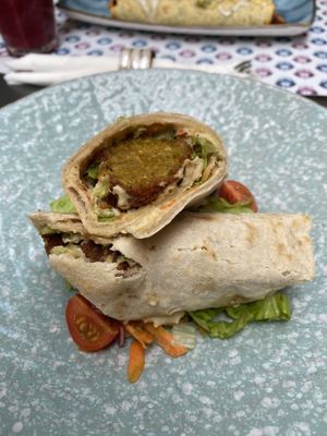 Falafel  at Nishta in Dubrovnik