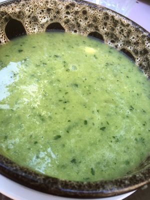 Gazpacho Gurke/Avocado/Orange   at Délices Veggies in Metz