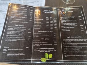 Menu at Délices Veggies in Metz