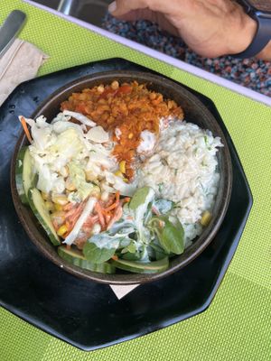 Buddha bowl   at Délices Veggies in Metz