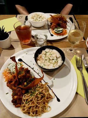 Amazing food! Very tasty and friendly at Délices Veggies in Metz