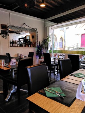 Interior at Délices Veggies in Metz