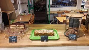 Carot cake at Délices Veggies in Metz