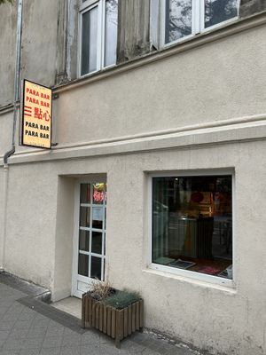 Outside   at Para Bar in Poznan