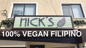 INVITING ENTRANCE! at Nick's Kitchen in Daly City