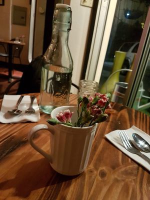 Decoration at Nick's Kitchen in Daly City