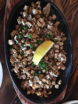 Tofu Sisig at Nick's Kitchen in Daly City