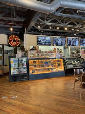 Bright, cheery and clean! at Rocky Mountain Bagel in Canmore