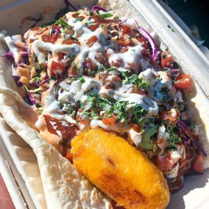 Burrito Bowl at Jackfruit Cafe in West Los Angeles