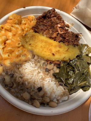 Jackfruit Soul Bowl - original sauce at Jackfruit Cafe in West Los Angeles
