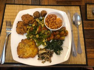 Breakfast  at New Leaf Eatery in Siem Reap