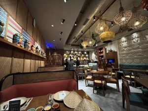   at Burma Burma in New Delhi