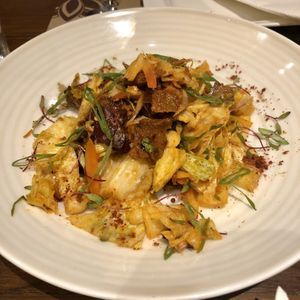 Mock Meat Salad at Burma Burma in New Delhi