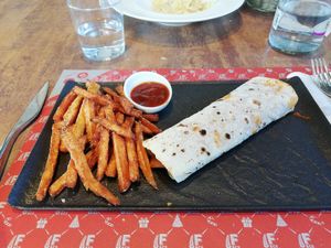 Burrito #Veganuary at Farina & Co in Bergamo