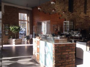 Café room at Brocca Cafe in Berlin