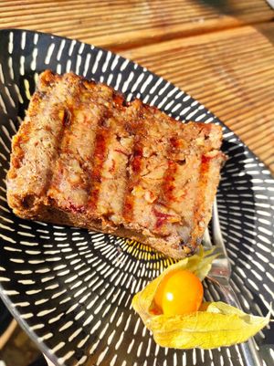 Bananen Brot mit Ahornsirup at Brocca Cafe in Berlin