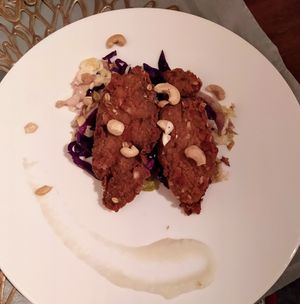 Vegan Cutlets at Il Margutta in Rome