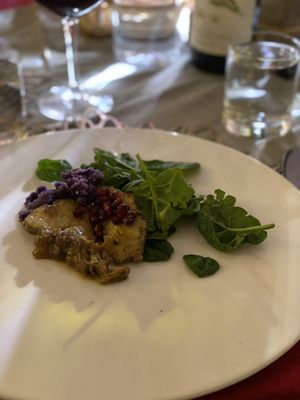 SEITAN STEAK! 😊 😋   at Il Margutta in Rome