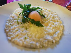 Risotto at Il Margutta in Rome