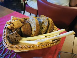 Bread at Il Margutta in Rome
