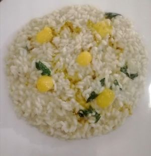 Risotto  at Il Margutta in Rome