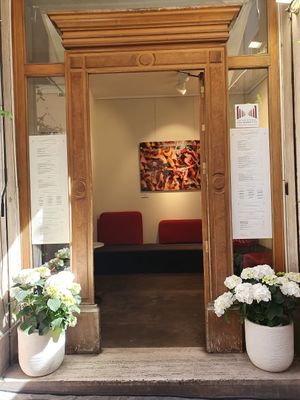 Entrance at Il Margutta in Rome