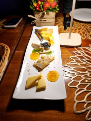 Cheese plate was amazing! at Il Margutta in Rome