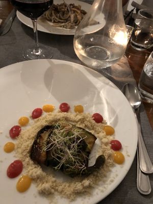 Main - zucchini Parmigianino  at Il Margutta in Rome