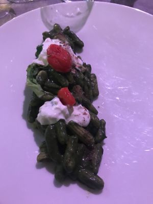 Vegan pasta at Il Margutta in Rome