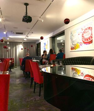 Dining room at Il Margutta in Rome