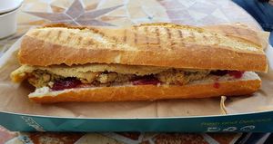 Roll at Veg'n Out in Broadstairs