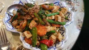 The staff was more than happy to accommodate our WFPB and gluten-free requirements, altho it took a little longer.  The food was delicious, hot and ample.  Definitely go back! at Thai Cuisine in Boise