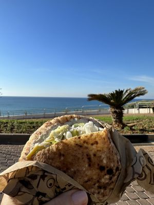   at Falafel Tova in Netanya