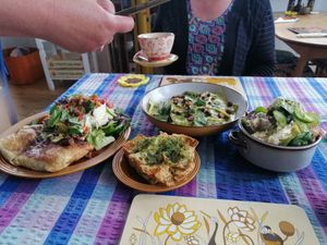 Another amazing meal ....love it! at Vegan Revelation in Belper