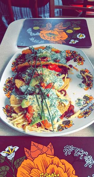 Vegan tacos at Vegan Revelation in Belper