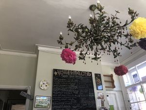 Lovely interior!  at Vegan Revelation in Belper