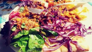 Kebab at Vegan Revelation in Belper