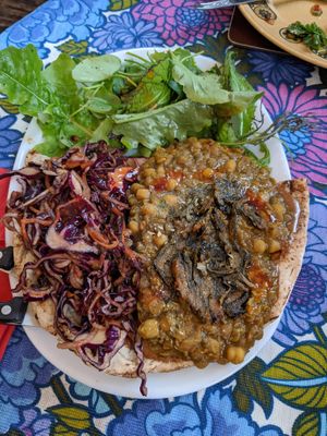 Dahl Kebab!  at Vegan Revelation in Belper