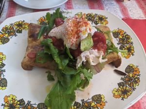 Chimichanga at Vegan Revelation in Belper