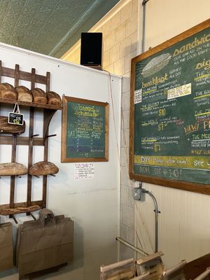 The breads change daily  at BreadHive Bakery & Cafe in Buffalo