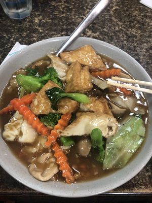 Rad Nah (?) with Tofu at Imm Thai Cafe in Cairns